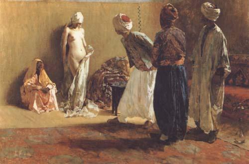 Ettore Cercone L'Examen des esclaves (mk32) oil painting image